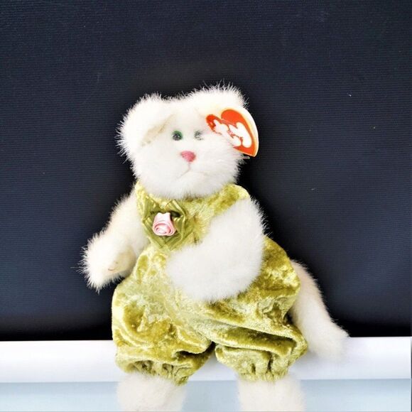 1993 TY Beanie Babies Katrina Cat Retired Vintage Attic Treasures Collection - Picture 10 of 10